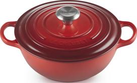 Le Creuset Puodas La Marmite Signature vyšninės spalvos 24 cm