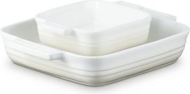 Le Creuset Kepimo formos Le Creuset kvadratinės formos bežinės spalvos 14 + 23 cm 2 vnt.
