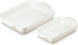 Le Creuset Kepimo formos Le Creuset stačiakampiai bežinės spalvos 2 vnt.