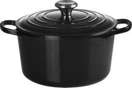 Le Creuset Puodas Le Creuset aukštas juodos spalvos 6,3 l