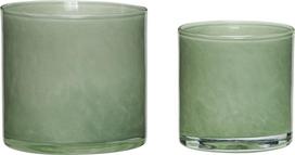 Hübsch Tealight žvakidės Akin žalios spalvos 2 vnt.