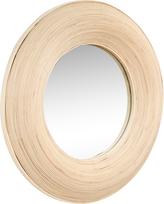 Hübsch Sieninis veidrodis Blush bambuko 60 cm