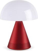Lexon LED lempa Mina Audio su bluetooth garsiakalbiu tamsiai raudonos spalvos L