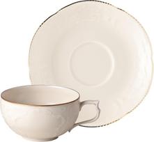 Rosenthal Arbatos puodelis Sanssouci Elf Gold su lėkštute 230 ml