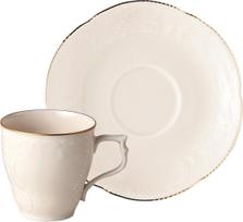 Rosenthal Espresso puodelis Sanssouci Elf Gold su lėkštute 90 ml