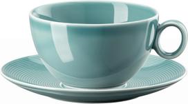 Rosenthal Arbatos puodelis Thomas Loft Ice Blue su lėkštute 340 ml