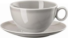 Rosenthal Arbatos puodelis Thomas Loft Moon Grey su lėkštute 340 ml