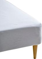 Södahl Paklodė su elastine guma Calm baltos spalvos 90 x 200 x 30 cm
