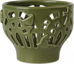 Kähler Tealight žvakidė Orangery Green Garden 9,5 cm