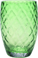 Zafferano Stiklinė Losanghe žalios spalvos 380 ml