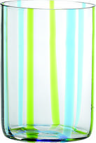 Zafferano Stiklinė Tirache mėlynos ir žalios spalvos 350 ml
