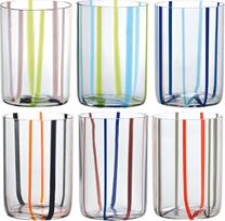 Zafferano Stiklinės Tirache 350 ml 6 vnt.