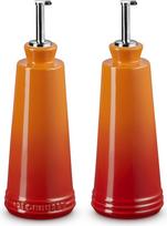 Le Creuset Aliejaus ir acto dozatorių rinkinys Signature liepsnojančios oranžinės spalvos 2 vnt.