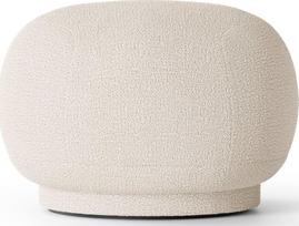 Ferm Living Pufas Rico Bouclé kreminės spalvos
