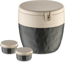 Koziol Pietų dėžutė Bentobox Organic Nature pelenų spalvos L