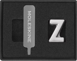Moleskine Prisegamas ženkliukas užrašų knygutei Moleskine raidė Z sidabro spalvos