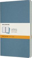 Moleskine Sąsiuviniai su linijomis Moleskine Cahier Journals mėlynos spalvos L 3 vnt.