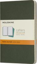 Moleskine Sąsiuviniai su linijomis Moleskine Cahier Journals žalios spalvos P 3 vnt.