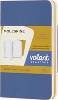 Moleskine Sąsiuviniai su linijomis Moleskine Volant geltonas ir mėynas XS 2 vnt.