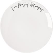Villeroy & Boch Lėkštė pusryčiams Statement I Am Amazing Not Perfect 21 cm