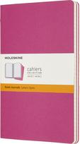 Moleskine Sąsiuviniai su linijomis Moleskine Cahier rožinės spalvos L 3 vnt.
