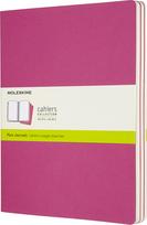 Moleskine Sąsiuviniai be linijų Moleskine Cahier Journals rožinės spalvos XL 3 vnt.