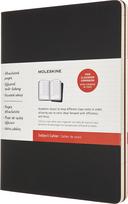 Moleskine Sąsiuviniai Moleskine Subject Cahier su minkštu viršeliu juodos ir raudonos XL 160 puslapiai 2 vnt.