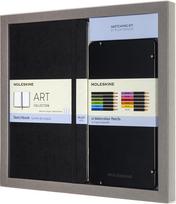 Moleskine Eskizų knygelė Moleskine 165 g/m² su kreidelėmis L 2 komp.