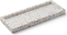 Humdakin Dekoratyvinis padėklas Humdakin Terrazzo bežinės spalvos 10 x 25 cm