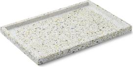 Humdakin Dekoratyvinis padėklas Humdakin Terrazzo žalios spalvos 20 x 30 cm