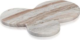Humdakin Dekoratyvinis padėklas Humdakin Skagen Marble rudos spalvos