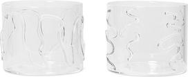 Ferm Living Stiklinės Doodle 200 ml 2 vnt.