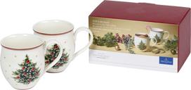 Villeroy & Boch Puodeliai Toy's Delight Kalėdų eglutė 340 ml 2 vnt.