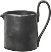 Ferm Living Pieno ąsotis Flow juodos spalvos 300 ml