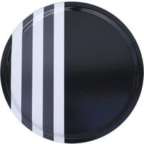 Born in Sweden Serviravimo padėklas Line juodos spalvos 46 cm