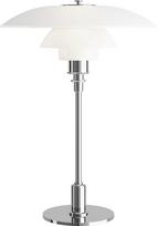 Louis Poulsen Stalo lempa PH stiklo atspalvio chromo spalvos 33 cm