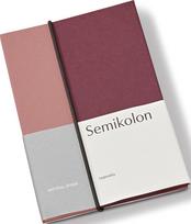 Semikolon Nuotraukų albumas Leporello Natural Affair rožinės ir bordo spalvos