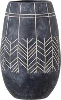 Bloomingville Dekoratyvinė vaza Mahi juodos spalvos 25 cm