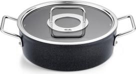 Fissler Puodas Adamant žemas su stikliniu dangteliu 24 cm