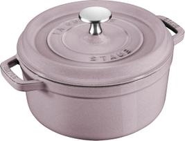 Staub Puodas La Cocotte iš ketaus vyšnių žiedų spalva 1,7 l