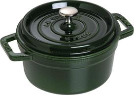 Staub Puodas La Cocotte iš ketaus žalios spalvos 2,2 l