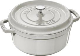 Staub Puodas La Cocotte iš ketaus baltojo triufelio spalva 2,6 l