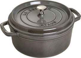 Staub Puodas La Cocotte iš ketaus grafito spalvos 3,8 l
