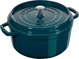 Staub Puodas La Cocotte iš ketaus jūros mėlynos spalvos 6,7 l