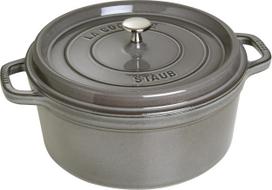 Staub Puodas La Cocotte iš ketaus grafito spalvos 6,7 l