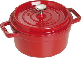 Staub Puodas La Cocotte iš ketaus raudonos spalvos 2,6 l