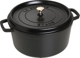 Staub Puodas La Cocotte iš ketaus juodos spalvos 8,35 l