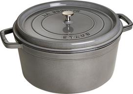 Staub Puodas La Cocotte iš ketaus grafito spalvos 8,35 l