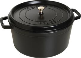 Staub Puodas La Cocotte iš ketaus juodos spalvos 12,6 l