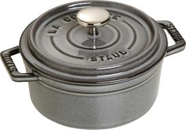 Staub Puodas La Cocotte iš ketaus grafito spalvos 400 ml